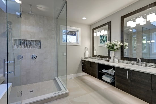 Services - A Glass Shower and New Bathroom Remodel