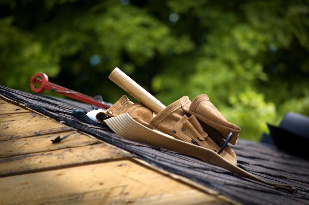 Repair tools used to maintain the integrity of your roof.