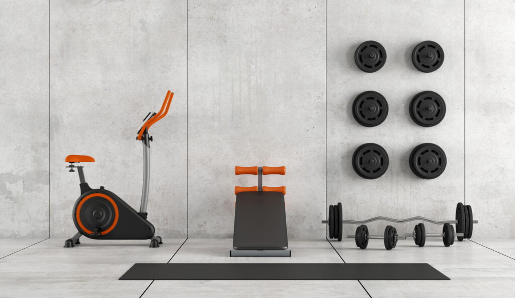 St Paul Basement Remodel - A Basement Gym Remodel