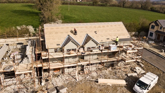 House reconstruction.