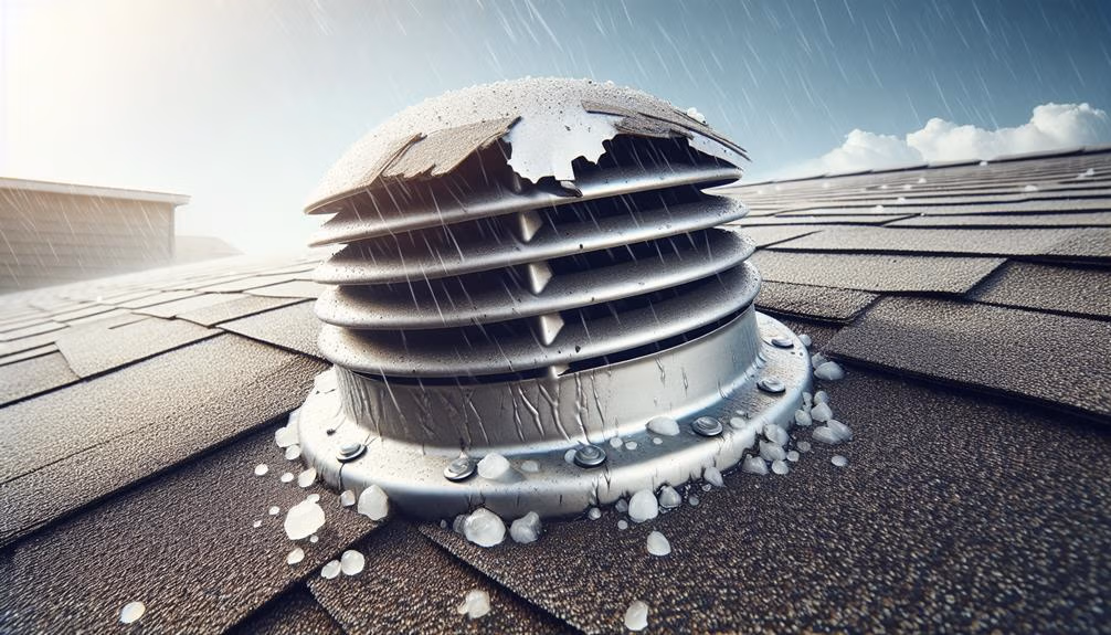 inspecting attic roof vents